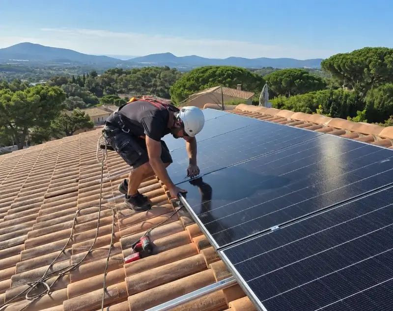 Installateur panneaux solaires Champagne-au-Mont-d'Or — pose photovoltaïque sur toiture