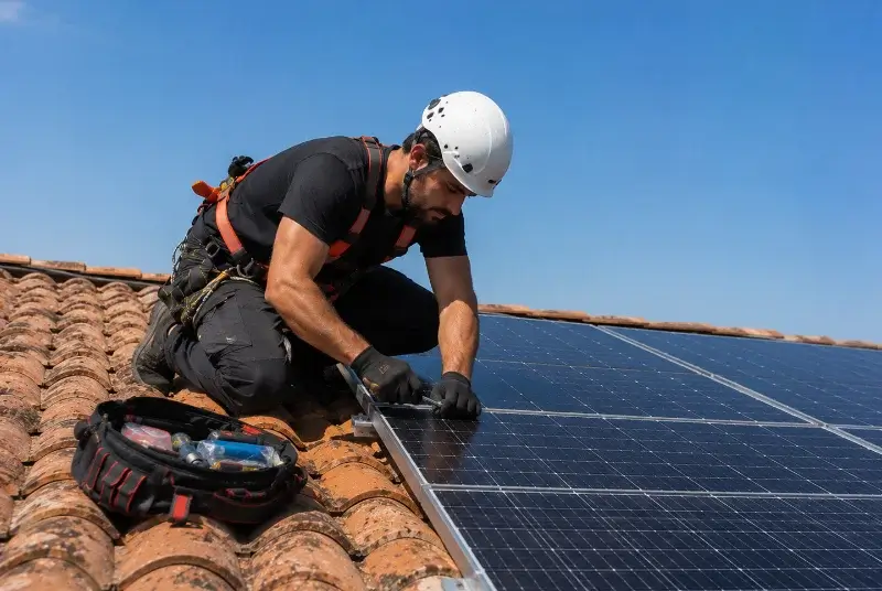 Maintenance et monitoring de panneaux solaires à Champagne-au-Mont-d'Or