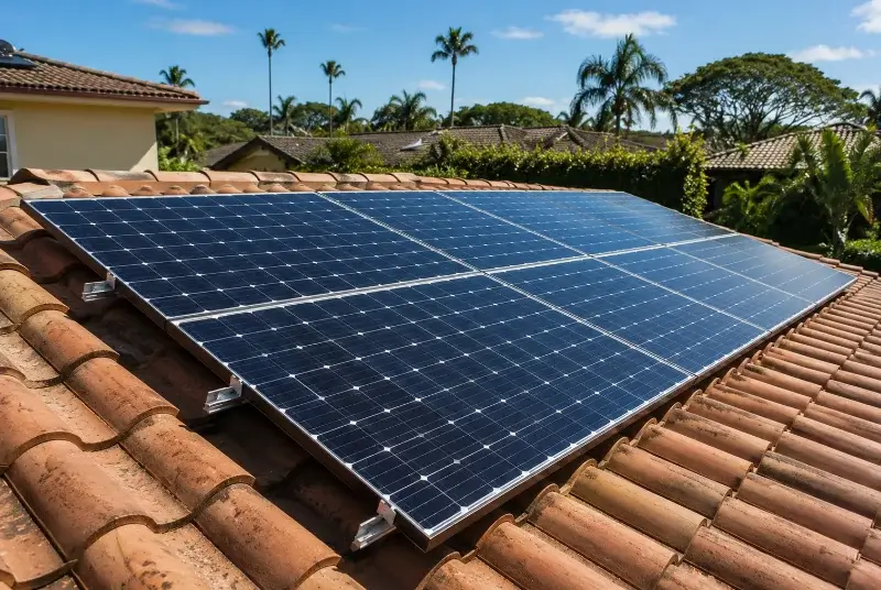 Installation de panneaux solaires à Champagne-au-Mont-d'Or